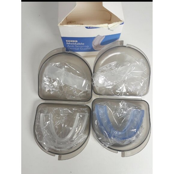 Unbranded Moldable Anti Snoring Dental Guard 2 Pack NEW (DAMAGED BOX) - Picture 6 of 7